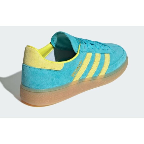 NWT Women's Handball Spezial Shoes Teal + Yellow Size 8 - Picture 6 of 9